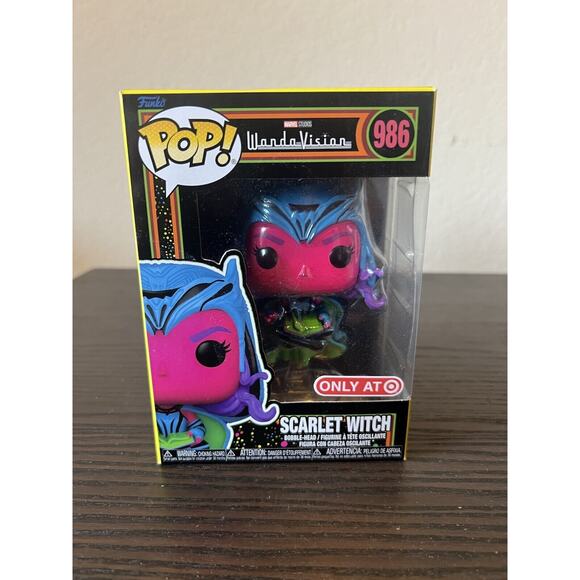 Funko Pop - Scarlet Witch Black Light #986 main image 0